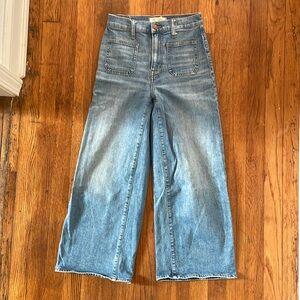 Madewell Wide Leg Jeans